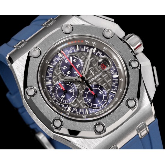 Audemars Piguet-Royal Oak Offshore Schumacher 44mm SS/RU Grey Dial TKF A3126