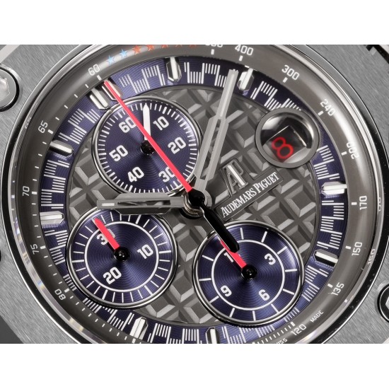Audemars Piguet-Royal Oak Offshore Schumacher 44mm SS/RU Grey Dial TKF A3126
