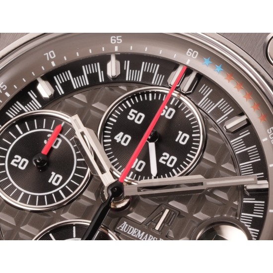 Audemars Piguet-Royal Oak Offshore Schumacher 44mm SS/RU Grey Dial TKF A3126