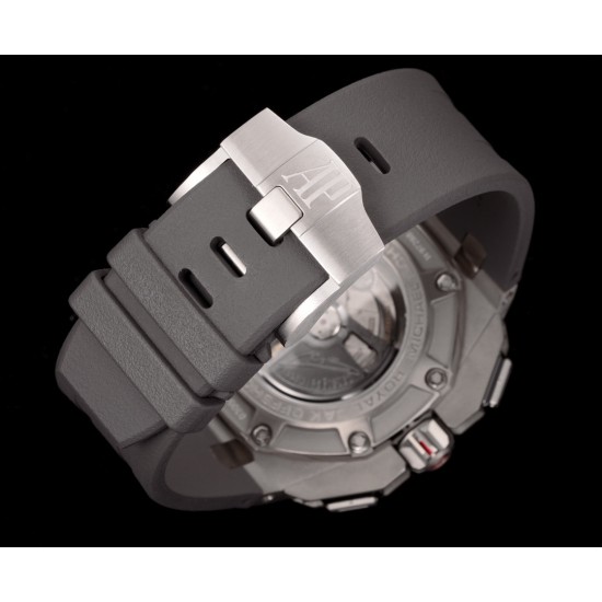 Audemars Piguet-Royal Oak Offshore Schumacher 44mm SS/RU Grey Dial TKF A3126