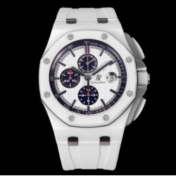 Audemars Piguet-Royal Oak Offshore 44mm Ceramic/RU White/Stk TKF A3126