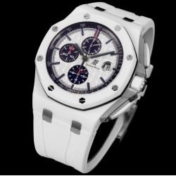 Audemars Piguet-Royal Oak Offshore 44mm Ceramic/RU White/Stk TKF A3126