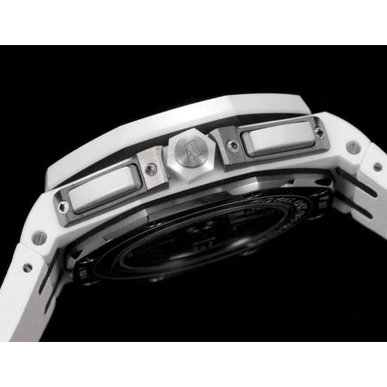 Audemars Piguet-Royal Oak Offshore 44mm Ceramic/RU White/Stk TKF A3126