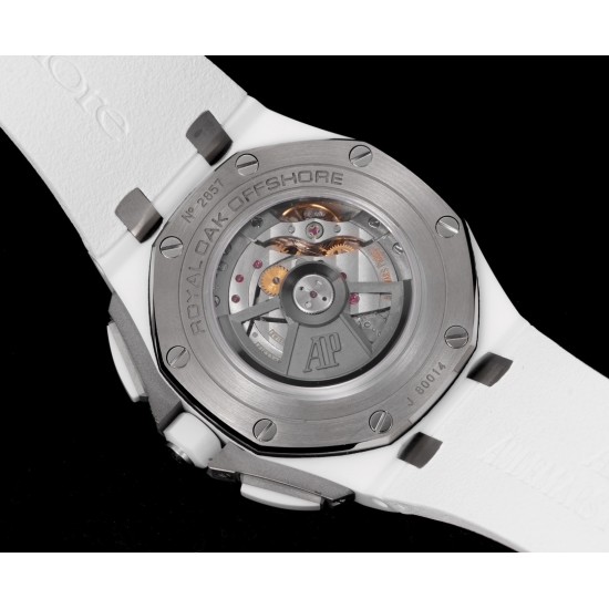 Audemars Piguet-Royal Oak Offshore 44mm Ceramic/RU White/Stk TKF A3126