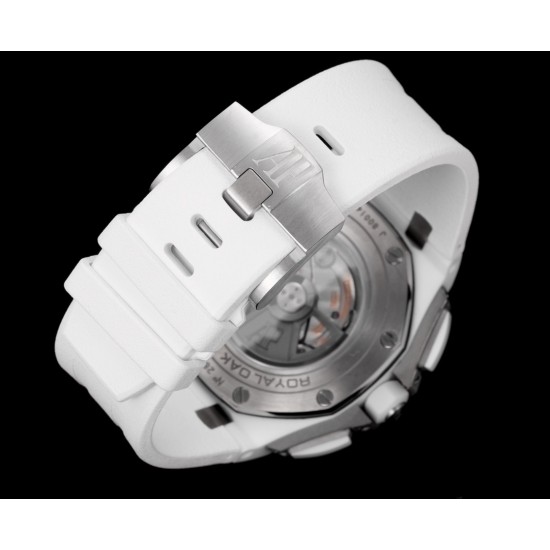 Audemars Piguet-Royal Oak Offshore 44mm Ceramic/RU White/Stk TKF A3126