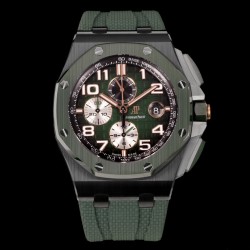 Audemars Piguet-Royal Oak Offshore 26405CE 44mm SS/RU Green Dial TKF A7750