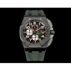 Audemars Piguet-Royal Oak Offshore 26405CE 44mm SS/RU Green Dial TKF A7750