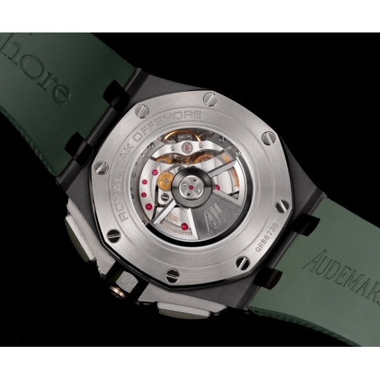 Audemars Piguet-Royal Oak Offshore 26405CE 44mm SS/RU Green Dial TKF A7750