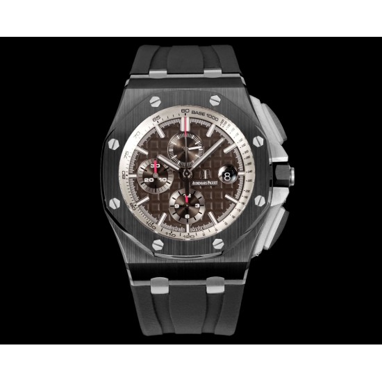 Audemars Piguet-Royal Oak Offshore 26405CE 44mm Cer/RU Brown Dial TKF A7750