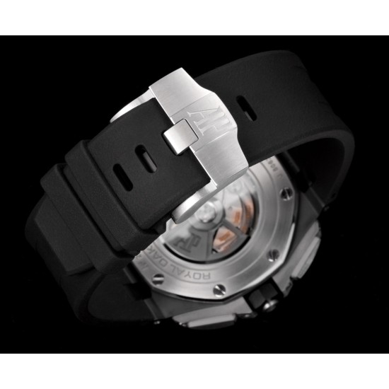 Audemars Piguet-Royal Oak Offshore 26402CE 44mm Cer/RU Black Dial TKF A7750