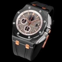 Audemars Piguet-Royal Oak Offshore 26405CE 44mm Cer/RU Brown Dial TKF A7750