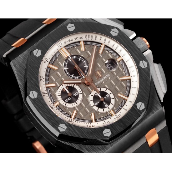 Audemars Piguet-Royal Oak Offshore 26405CE 44mm Cer/RU Brown Dial TKF A7750