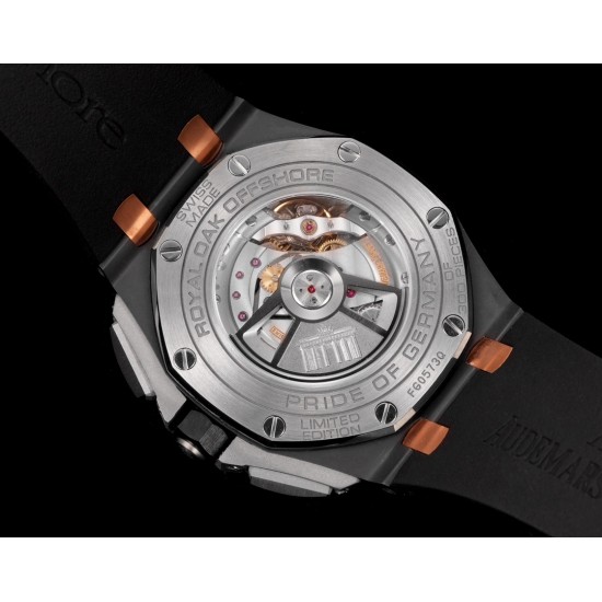 Audemars Piguet-Royal Oak Offshore 26405CE 44mm Cer/RU Brown Dial TKF A7750