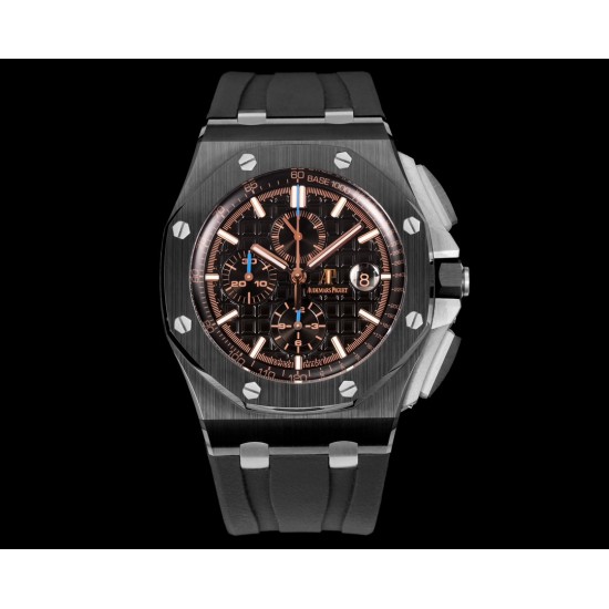 Audemars Piguet-Royal Oak Offshore 26405CE 44mm Cer/RU Black Dial TKF A7750