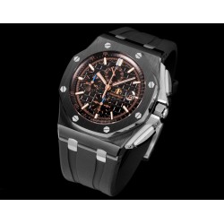 Audemars Piguet-Royal Oak Offshore 26405CE 44mm Cer/RU Black Dial TKF A7750