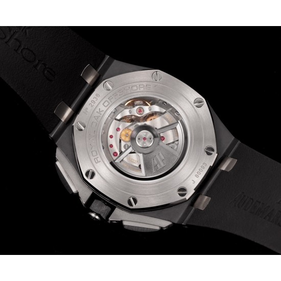 Audemars Piguet-Royal Oak Offshore 26405CE 44mm Cer/RU Black Dial TKF A7750