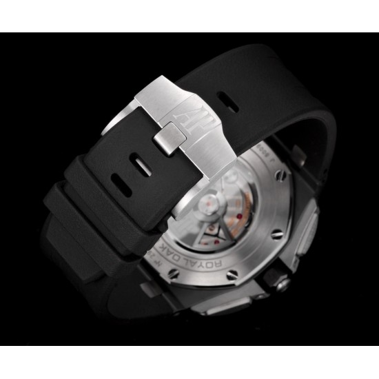 Audemars Piguet-Royal Oak Offshore 26405CE 44mm Cer/RU Black Dial TKF A7750