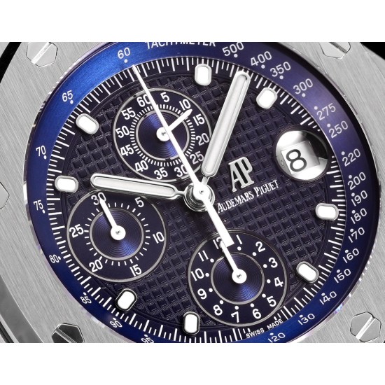 Audemars Piguet-Royal Oak Offshore 26237ST 42mm SS/SS Blue Dial TKF A7750