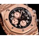 Audemars Piguet-Royal Oak Offshore 26470OR 42mm RG/RG Black Dial TKF A7750