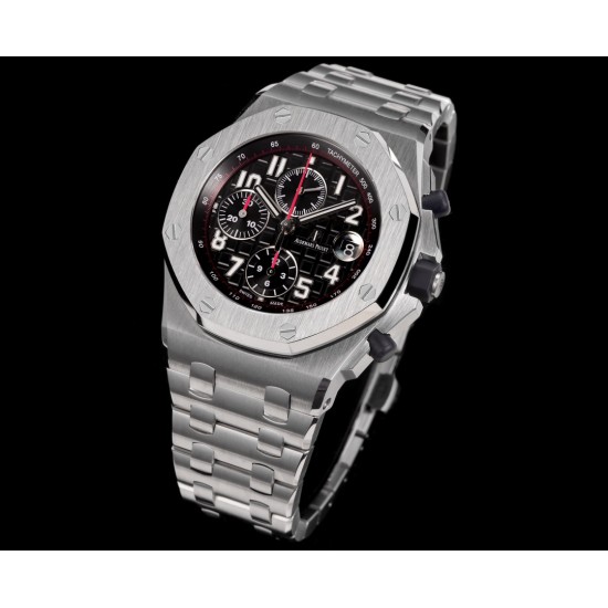 Audemars Piguet-Royal Oak Offshore 26170ST 42mm SS/SS Black Dial TKF A7750