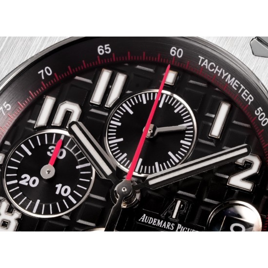 Audemars Piguet-Royal Oak Offshore 26170ST 42mm SS/SS Black Dial TKF A7750