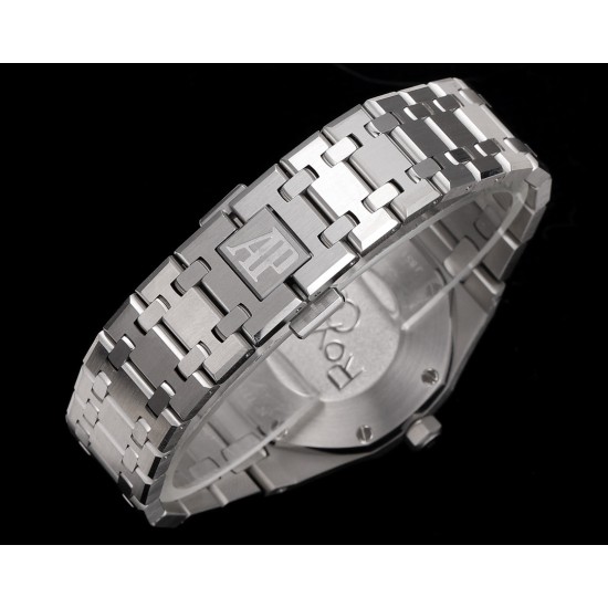 Audemars Piguet-Royal Oak Ladies 67651 33mm Dia SS/SS Black TKF Swiss Qtz
