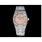 Audemars Piguet-Royal Oak Ladies 67651 33mm Dia SS/SS Rose gold TKF Swiss Qtz