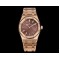 Audemars Piguet-Royal Oak Ladies 67651 33mm Dia RG/RG Brown TKF Swiss Qtz