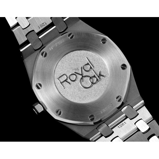 Audemars Piguet-Royal Oak Ladies 67651 33mm Dia SS/SS Blue TKF Swiss Qtz