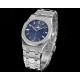 Audemars Piguet-Royal Oak Ladies 67650 33mm SS/SS Blue TKF Swiss Qtz