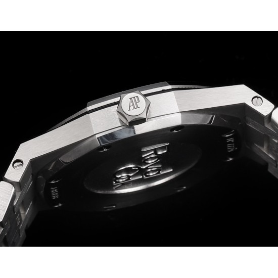 Audemars Piguet-Royal Oak Ladies 67650 33mm SS/SS Blue TKF Swiss Qtz