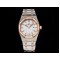 Audemars Piguet-Royal Oak Ladies 33mm 67651 Dia RG/SS White TKF Swiss Qtz