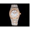 Audemars Piguet-Royal Oak Ladies 67650 33mm RG/SS White TKF Swiss Qtz