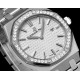 Audemars Piguet-Royal Oak Ladies 67651 33mm Dia SS/SS White TKF Swiss Qtz