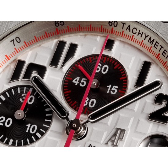 Audemars Piguet-Royal Oak Offshore 26170ST 42mm SS/SS White Dial TKF A7750