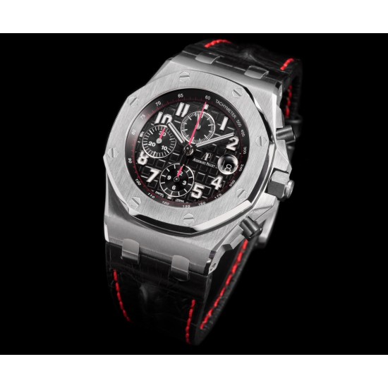 Audemars Piguet-Royal Oak Offshore 26470ST 42mm SS/LE Black/Blk TKF A7750