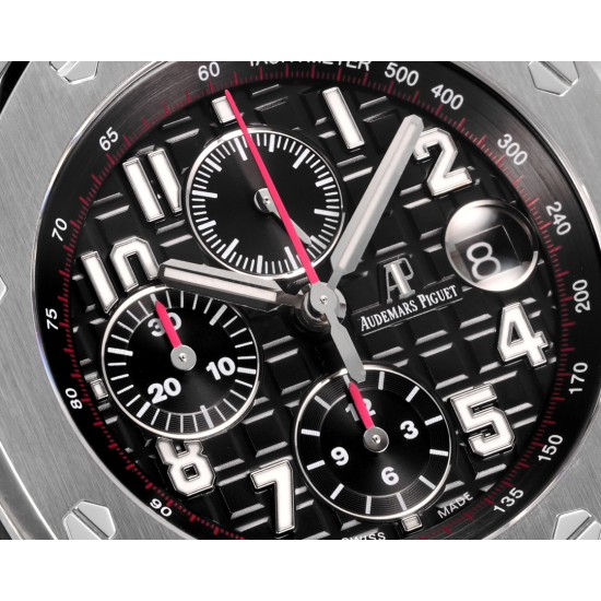 Audemars Piguet-Royal Oak Offshore 26470ST 42mm SS/LE Black/Blk TKF A7750