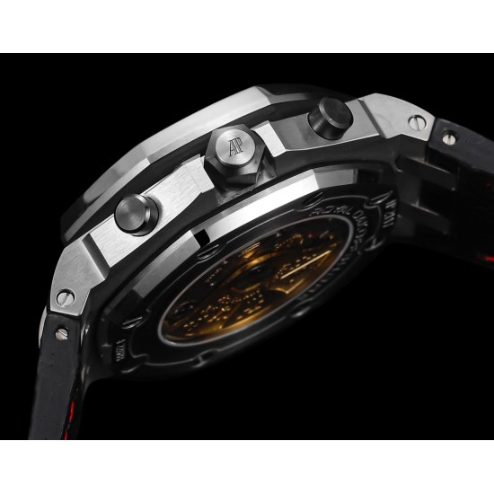 Audemars Piguet-Royal Oak Offshore 26470ST 42mm SS/LE Black/Blk TKF A7750
