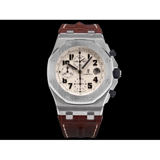 Audemars Piguet-Royal Oak Offshore 26470ST 42mm SS/LE Cream Dial TKF A7750