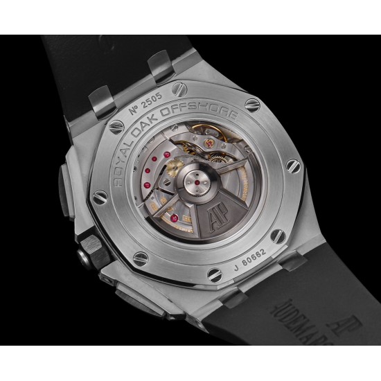 Audemars Piguet-Royal Oak Offshore 26400IO 44mm SS/RU Black Dial TKF A7750