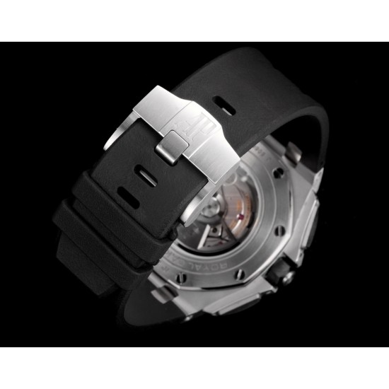 Audemars Piguet-Royal Oak Offshore 26400IO 44mm SS/RU Black Dial TKF A7750