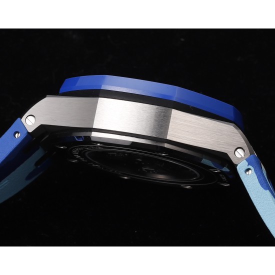 Audemars Piguet-Royal Oak Offshore 26400SO Camouflage 44mm SS/RU Blue Dial TKF A7750