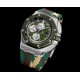 Audemars Piguet-Royal Oak Offshore 26400SO Camouflage 44mm SS/RU Green Dial TKF A7750