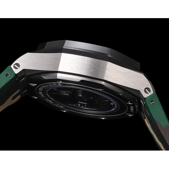 Audemars Piguet-Royal Oak Offshore 26400SO Camouflage 44mm SS/RU Green Dial TKF A7750
