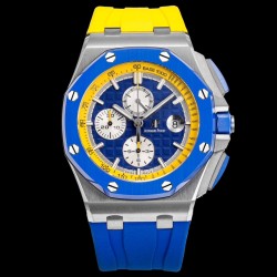 Audemars Piguet-Royal Oak Offshore 44mm SS/RU Blue/Yellow TKF V2 A3126