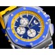 Audemars Piguet-Royal Oak Offshore 44mm SS/RU Blue/Yellow TKF V2 A3126