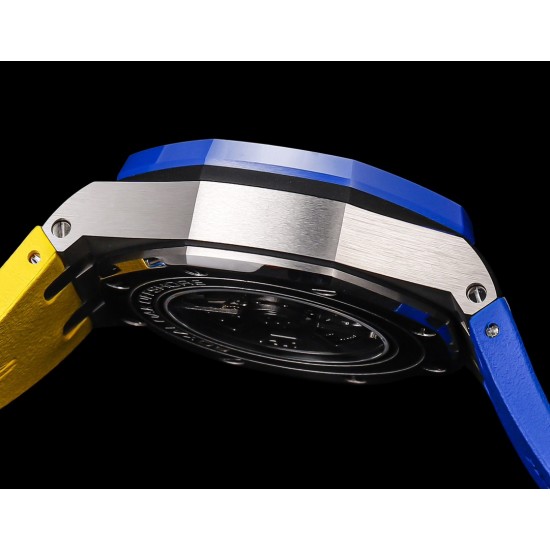 Audemars Piguet-Royal Oak Offshore 44mm SS/RU Blue/Yellow TKF V2 A3126