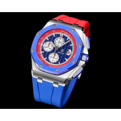 Audemars Piguet-Royal Oak Offshore 44mm SS/RU Blue/Red TKF V2 A3126