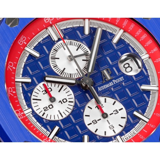 Audemars Piguet-Royal Oak Offshore 44mm SS/RU Blue/Red TKF V2 A3126