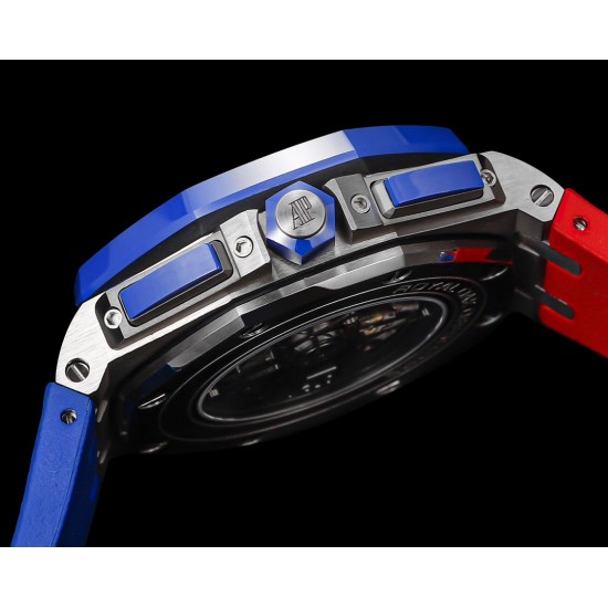 Audemars Piguet-Royal Oak Offshore 44mm SS/RU Blue/Red TKF V2 A3126